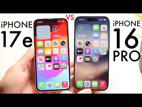 iPhone 17e Vs iPhone 16 Pro! (Comparison) (Review)