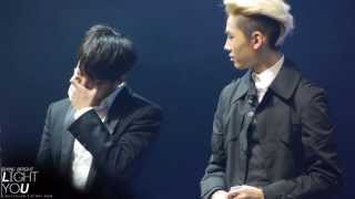 Video thumbnail of "131222 BTOB 일훈 Ment @ Melody 창단식"