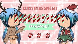 Peppermint meme by blxissfxll gacha CHRISTMAS SPECIAL Animated