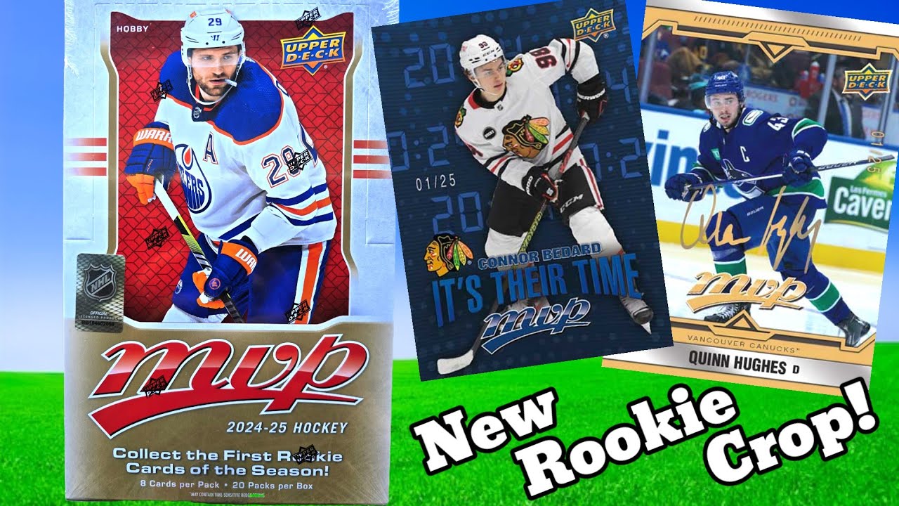 PC Gold Script!! 2024-25 Upper Deck MVP Hockey Hobby Box Opening!
