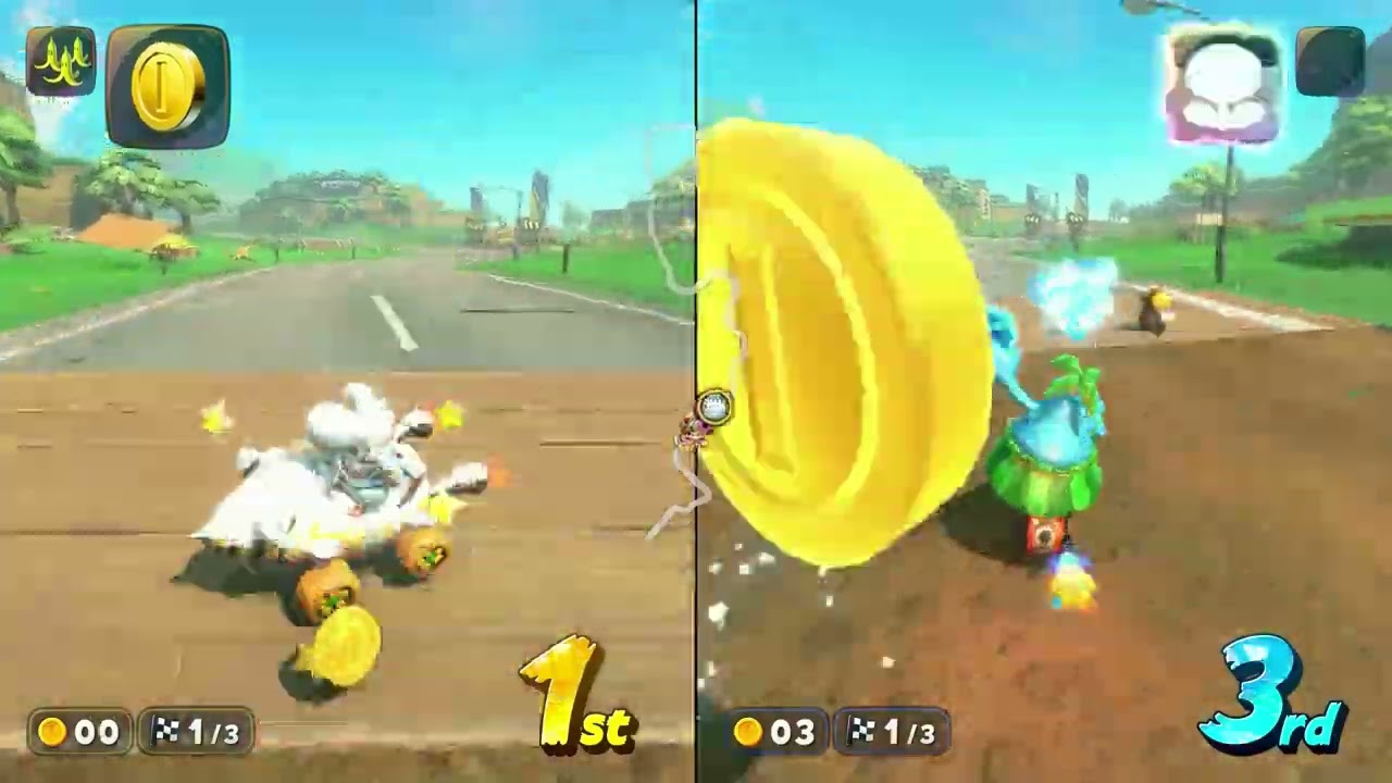 Mario Kart World - Versus Race (8 Races, Frantic Items, 2 Players)