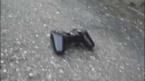 Destroying my new PS3 controller!