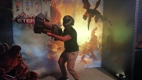 Doom Eternal Collectors Edition Helmet | Testing and enjoying the moment
