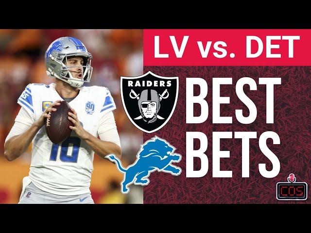 Las Vegas Raiders vs Detroit Lions Best Bets, Picks & Predictions 