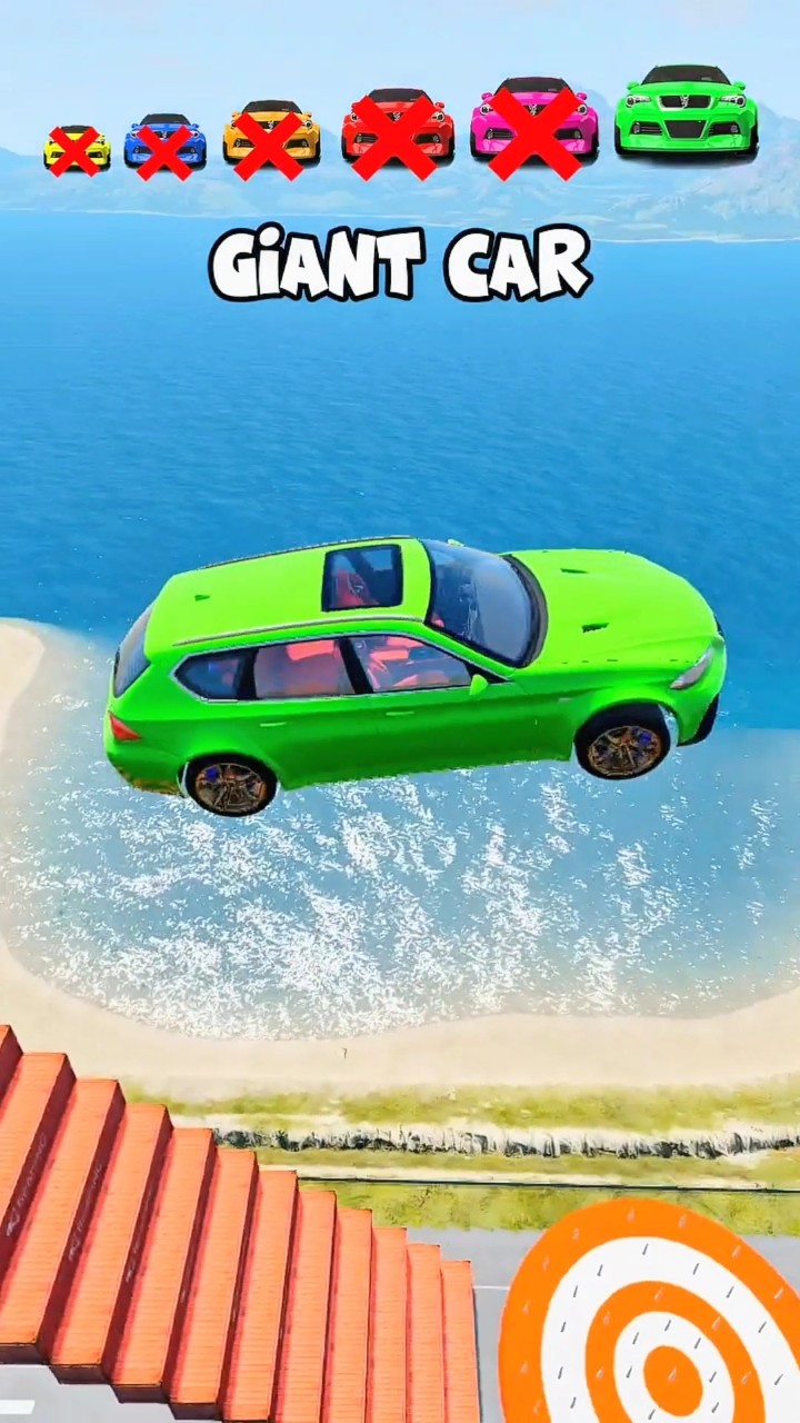 BEST SONGS 7 JUMPing CAR 改訂版 Which Car Was make the biggest Jump ?🚙⚔️ - YouTube