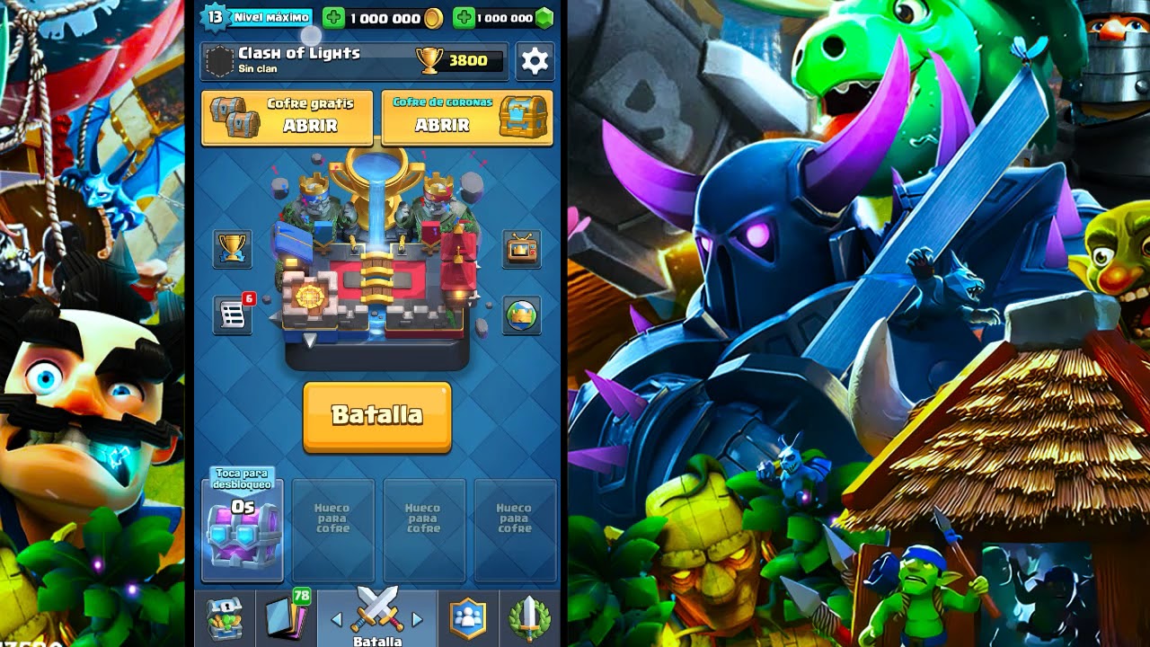 Clash Royale Oro Y Gemas Infinitas www.youtube.com