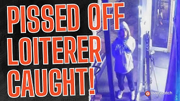 Furious Trespasser Loses It When Security Speaks Through Camera