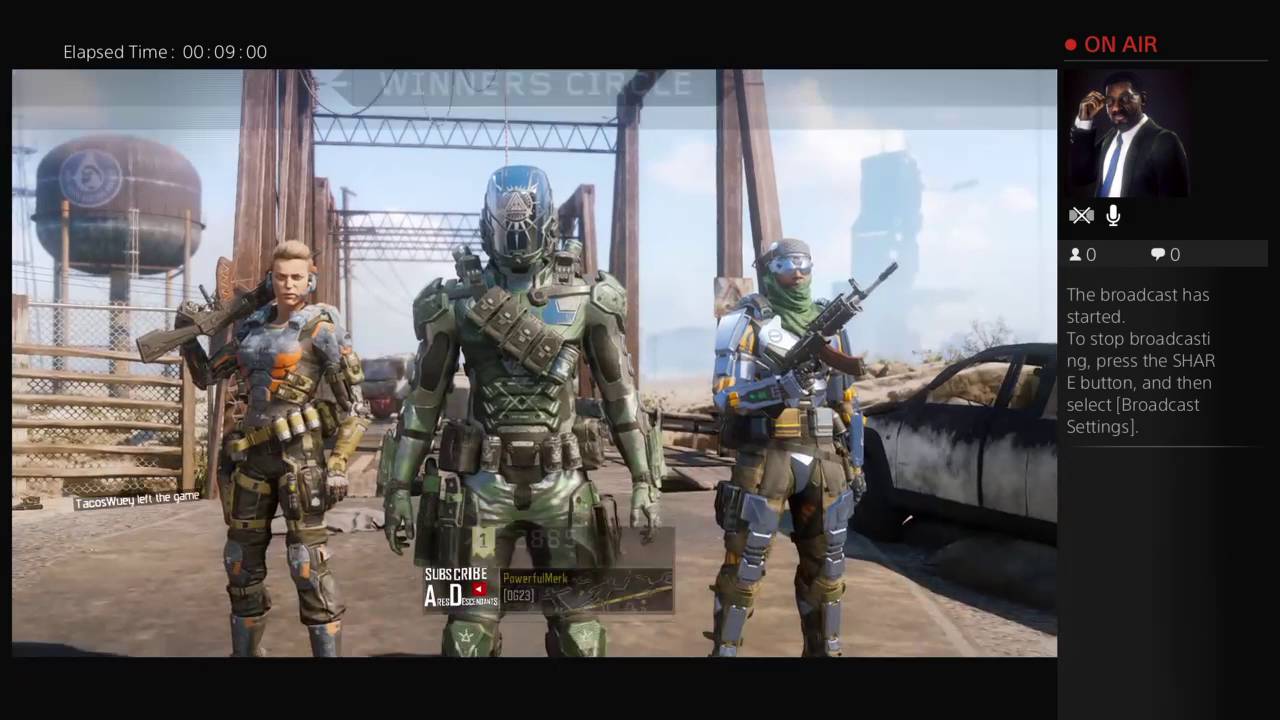 Black Ops 3 Multiplayer TDM Gameplay: PowerfulMerk's Live PS4 Broadcast