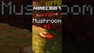 🍄Mushrooms That you Can Make in MINECRAFT | Mushroom #1