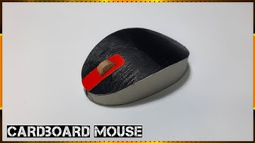 How to Make Computer Mouse From Cardboard || Cardboard Mouse
