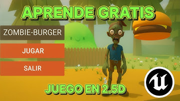 Tu PRIMER JUEGO COMPLETO en Unreal Engine 5 paso a paso 🎮 | Proyecto Zombie Burger 🍔