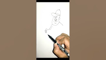 How to Draw Soos Ramirez from Gravity Falls animation step by step | #shorts