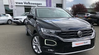 Approved Used Volkswagen T - Roc Sel 2.0Tdi Dsg In Deep Black - Ks20Uke