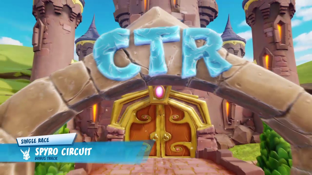 My CTR Gameplay ( Spyro version) - YouTube