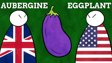 British vs American Names: Vegetables