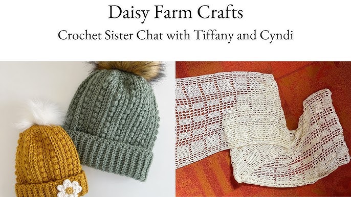 Beginner Crochet Pom Pom Hat - Daisy Farm Crafts