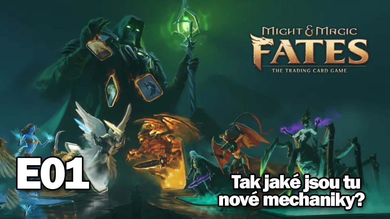 Kartičky ze světa HOMAM TCG Fates E01 - Tak jaké jsou tu nové mechaniky?