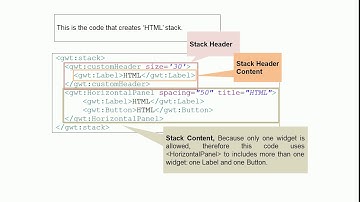 GWT - StackLayoutPanel