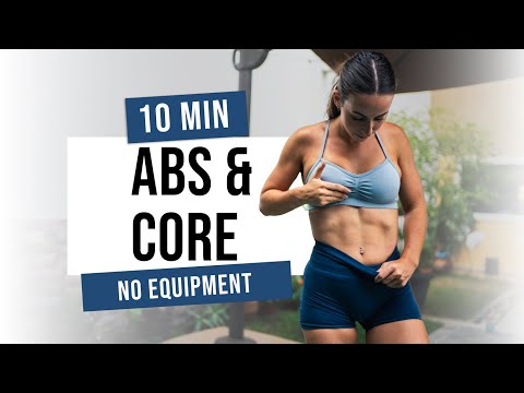 10 MIN DEEP AB WORKOUT (No Equipment) 