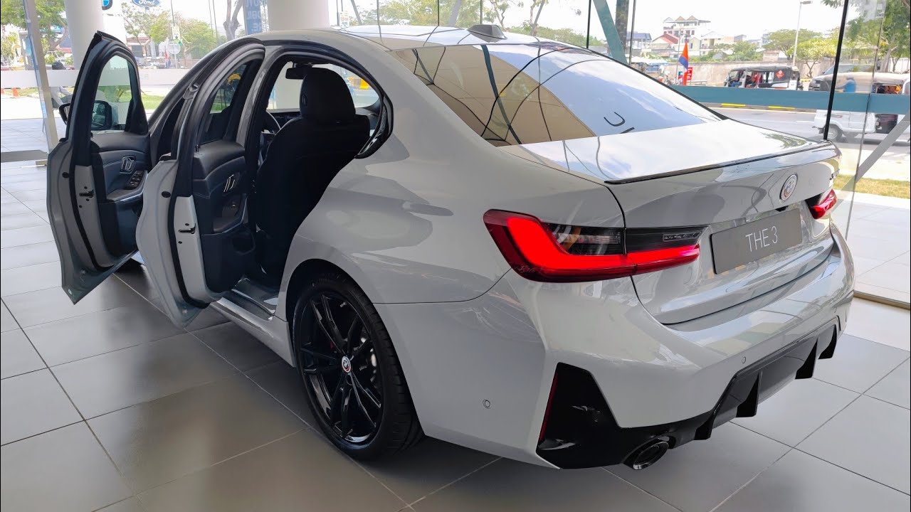 First Look ! 2023 BMW 3 Series 320i - Carbon Black Color - YouTube