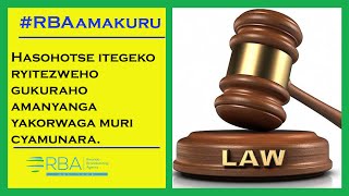 Hasohotse itegeko ryitezweho gukuraho amanyanga yakorwaga muri cyamunara Net Worth