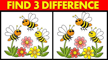 Spot The Difference: How Fast is Your Brain? Test Your Visual IQ! [Find The Difference HURRY UP]