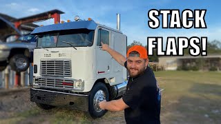 Cabover Gets A Massive Drop Bumper and Stack Flaps!!