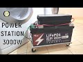 Fabriquer une centrale lectrique portable de 3000 w avec la batterie tezepower outils de bricolage