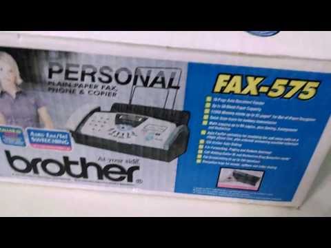 Video: Hoe gebruik ik de Brother faxmachine 575?