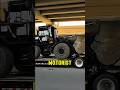 Peterbilt trucks passing by carrying heavy equipment‼️#shorts #shortvideos