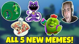 How to get ALL 5 NEW MEMES Find The Memes [276] SWEATY STREAMER SIGMA MEAL CATNAP ANKARA MESSI SPIKE