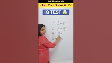 🧐Can You Solve It ?? IQ TEST 🤯 / Only for genius !! #shorts #trending #puzzle #iqtest  #shortsfeed