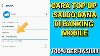 How to Top Up/Fill Your Funds Balance via Mobile Banking