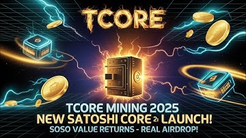 Tcore Mining.Same as Satoshi core mining.New mining app of 2025.Soso value distribution again.