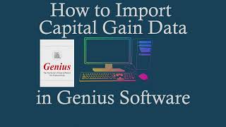 How to Import Capital Gain Data in Genius screenshot 4
