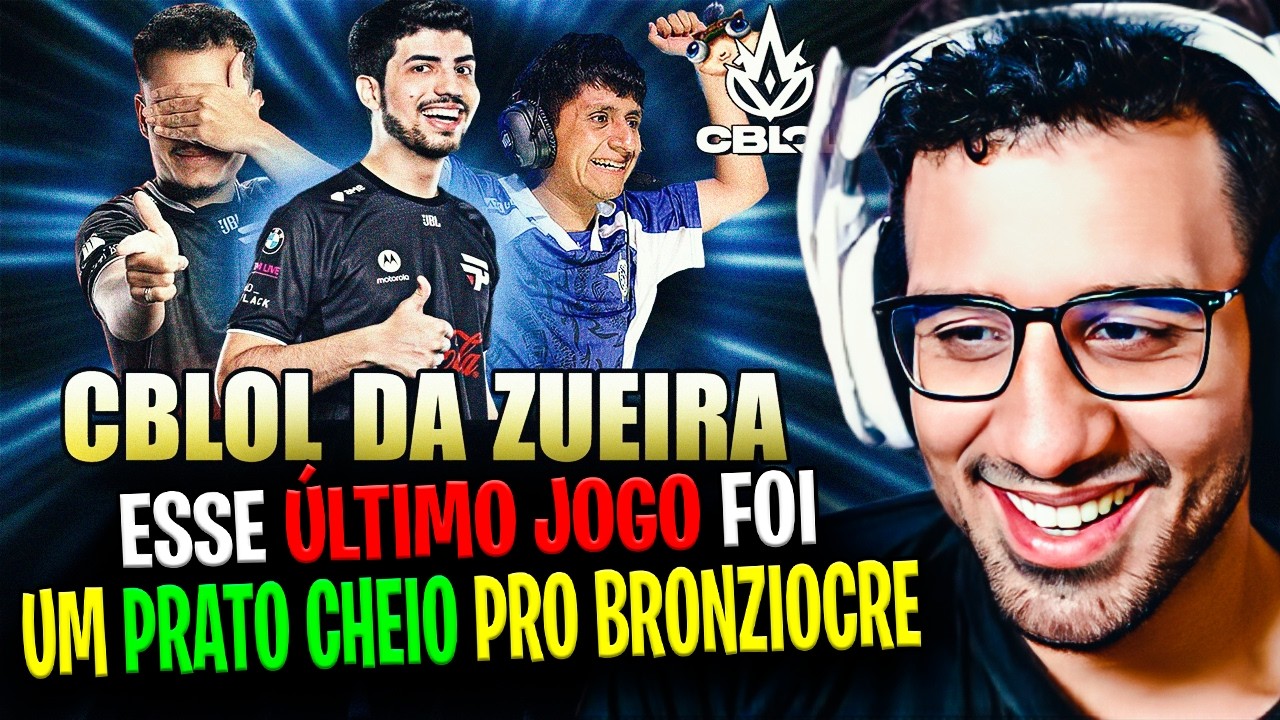 🚨 A SÉRIE QUE QUEBROU O LEAGUE OF LEGENDS - PAIN x LEV! ABSOLUT REAGE AO CBLOL DA ZUEIRA