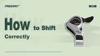 FREESKY eBike | How to Shift Correctly