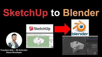 SketchUp to Blender