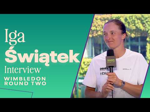 Iga Swiatek on perks of All-England Club membership as a champion | 2026 Wimbledon