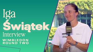 Iga Swiatek on perks of All-England Club membership as a champion | 2026 Wimbledon screenshot 2