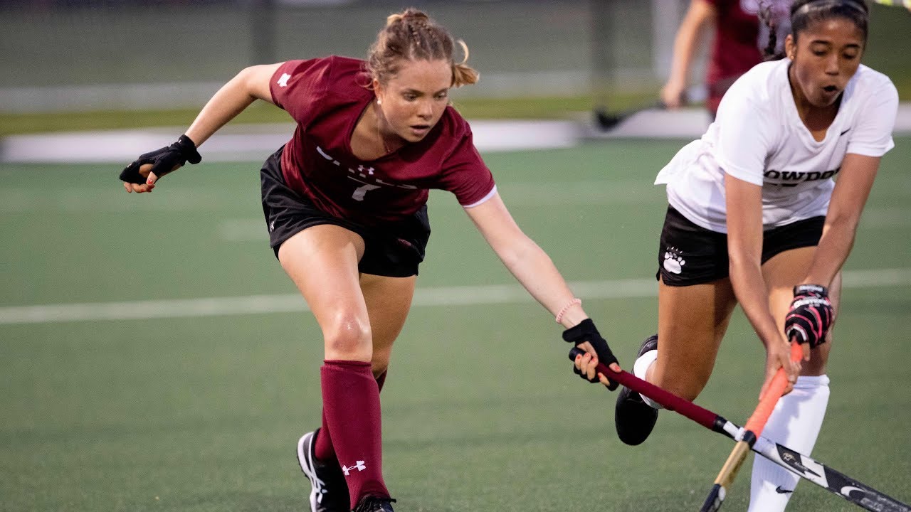 Bates Field Hockey at Connecticut College & Endicott Highlights Win