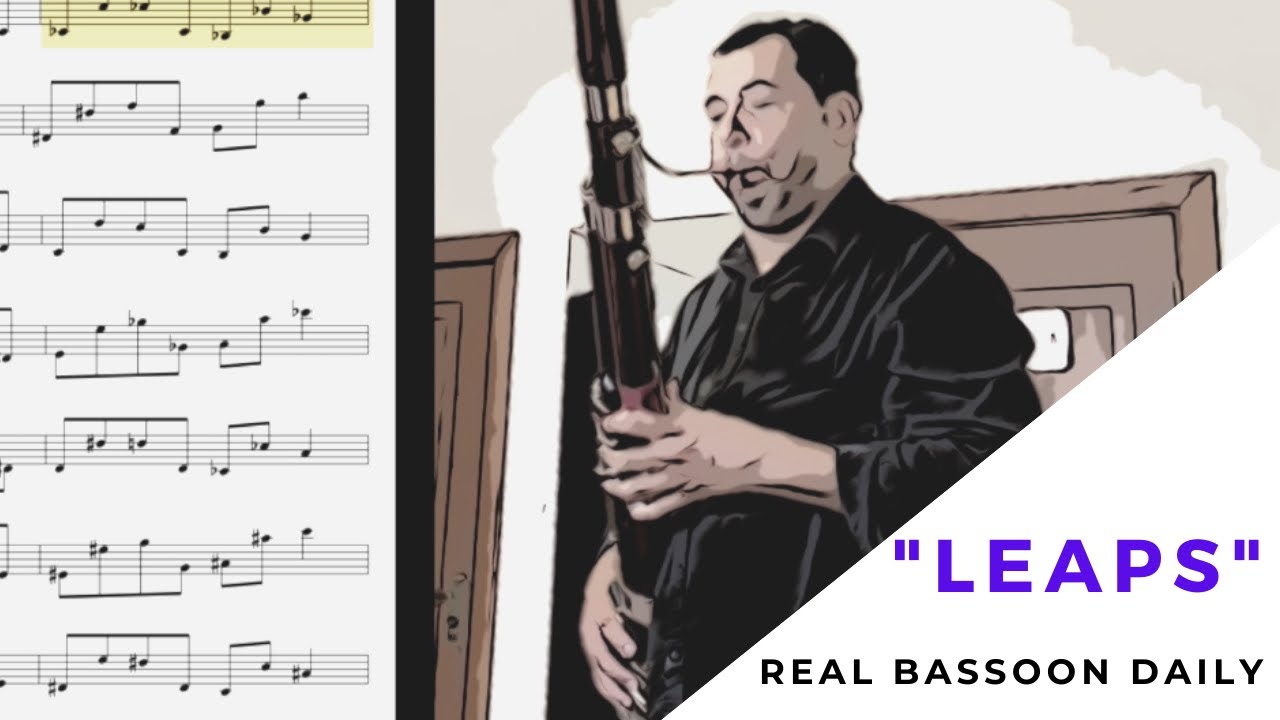 "Blues Scales Leaps" Real Bassoon Daily 18 YouTube