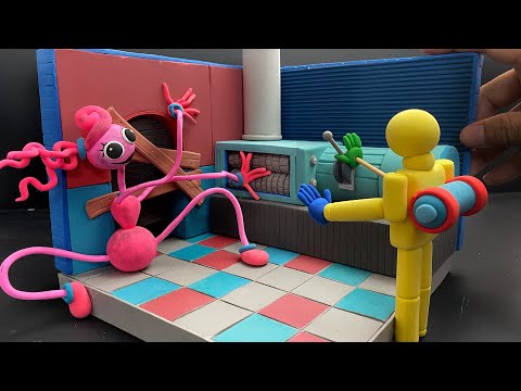 Mommy Long Legs with the Grinder / Making Grinder's Room [Poppy Playtime Chapter 2]