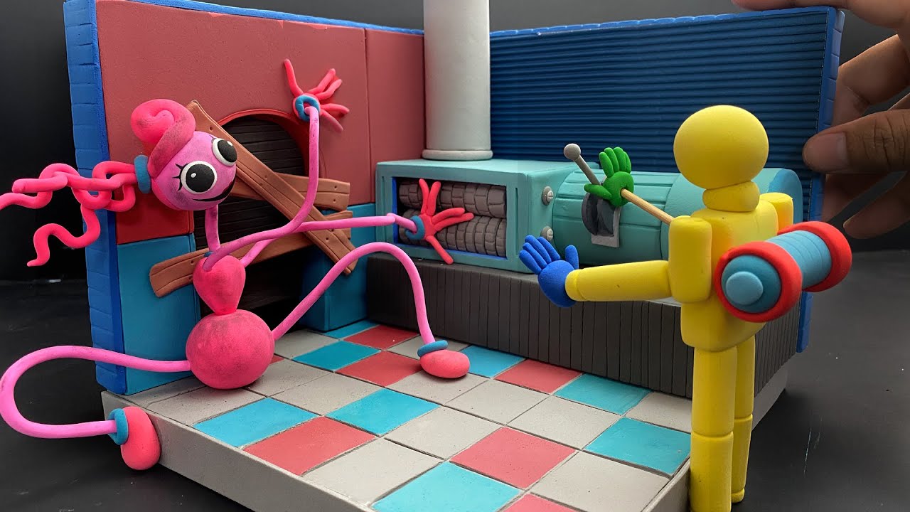 Mommy Long Legs with the Grinder / Making Grinder's Room [Poppy
