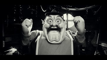 RTX Morshu but Black and White Film