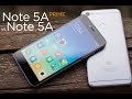 Xiaomi Redmi Note 5A PRIME vs. Xiaomi Redmi Note 5A - Close view & Performance comparison