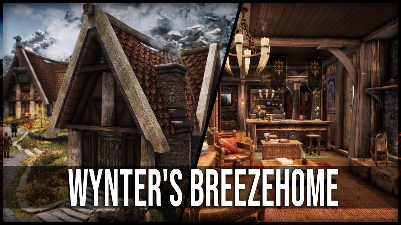 Wynter's Breezehome Skyrim AE/SE Playerhome Mod Showcase! YouTube