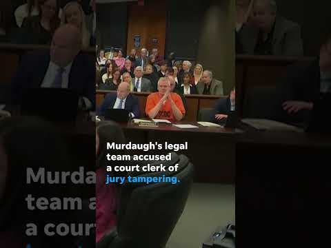 Alex Murdaugh denied new trial following jury tampering allegations #Shorts