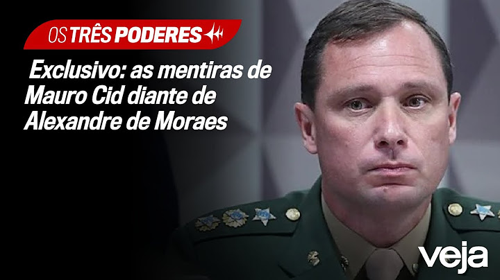 Exclusivo: as mentiras de Mauro Cid diante de Alexandre de Moraes | Os Três Poderes