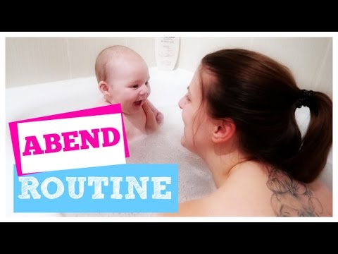 ABEND ROUTINE MIT BABY 👶 | 3 MONATE | SARAH-JANE